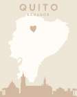 City Heart Maps 70 Art Print