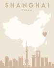 City Heart Maps 80 Art Print
