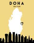 City Love Maps 26 Art Print