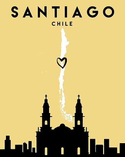 City Love Maps 76 Minimalist Print