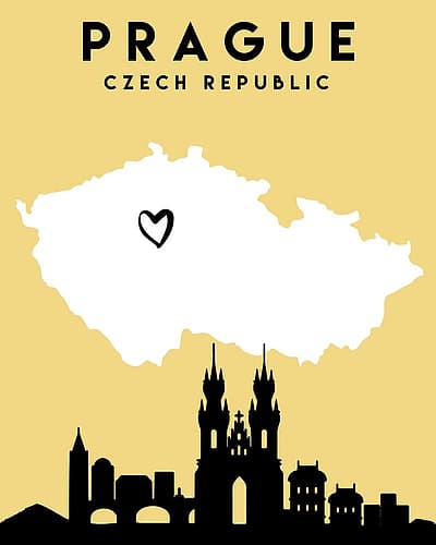 City Love Maps 69 Minimalist Print