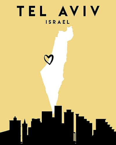 City Love Maps 87 Minimalist Print