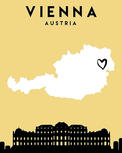City Love Maps 92 Minimalist Print