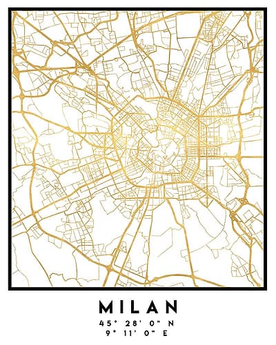1 Maps 62 Minimalist Print