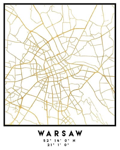 1 Maps 2 22 Minimalist Print