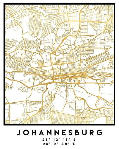 1 Maps 2 18 Minimalist Print