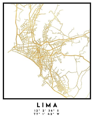 1 Maps 2 17 Minimalist Print
