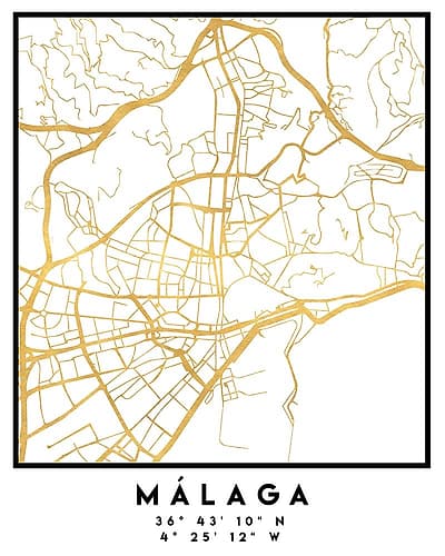 1 Maps 2 12 Minimalist Print