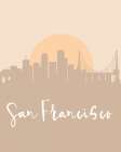 Skyline Earth Tone 2 75 Art Print