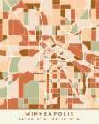 Black Maps Earth Tones 55 Art Print