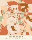 Black Maps Earth Tones 47 Art Print