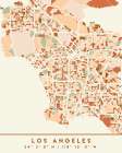 Black Maps Earth Tones 42 Art Print