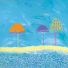 Beaches Are Golden Art Print