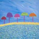 Seaside Romance Art Print
