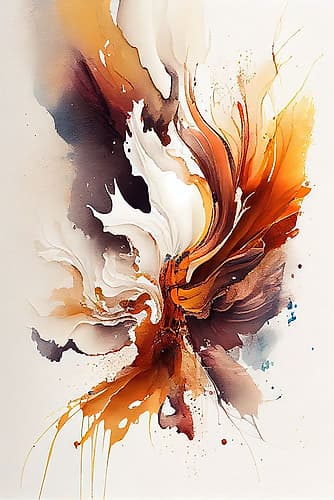 Earthy Vision Abstract Art Print