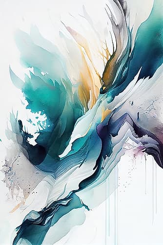Ski Slopes Art Print