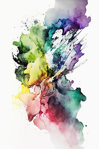 Break Through Abstract Art Print