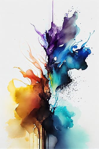 Opposing Side Abstract Art Print