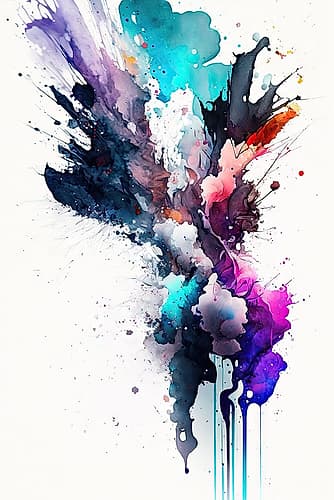 Twister Abstract Art Print
