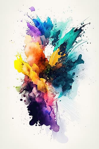 Do you see me? Abstract Art Print