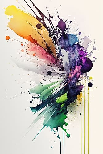 Butterfly Effect Abstract Art Print