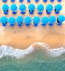 Beach day Art Print
