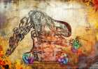 Cyborg Tcharnobyl X2 Art Print