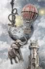 Elephantballon01 Art Print