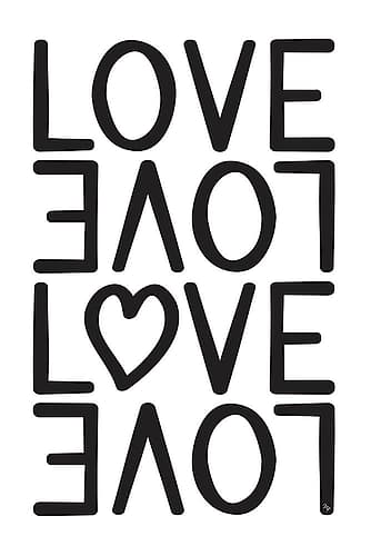 Love Love Art Print
