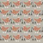Spring Chicks Pattern Art Print