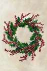 Holly wreath Kitchen Print