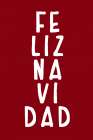Simple feliz Navidad Art Print