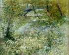 Vincent Van Goghs River Bank In Springtime (1887) Art Print