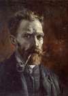 Vincent Van Goghs Self Portrait With Pipe (1886) Art Print