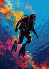 Sport Scubadiving 2 Art Print