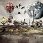 Atomic Middle Ages Art Print