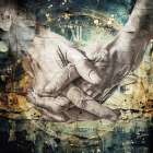 Hands 3 Art Print
