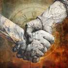 Hands 4 Art Print