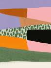 Collage abstract minimalism 02 Art Print