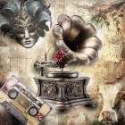 Gramophone art 2 Art Print