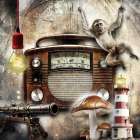 Radio 2 Art Print