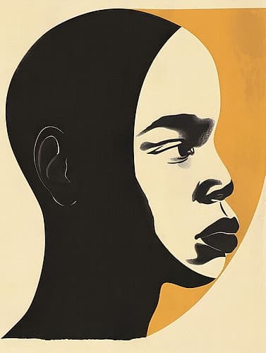 African Art Smooth 2 Minimalist Print