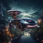 Spacecar 4 Art Print