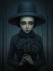Surreal Girl 6 Art Print