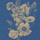 Denim Floral 4 2 Art Print