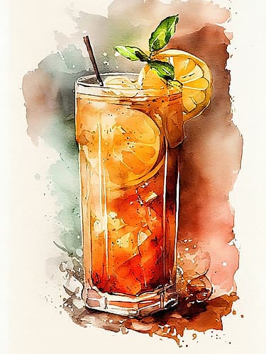 Drinks cocktail Art Print