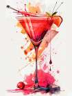 Drinks cocktail Art Print