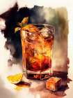 Drinks cocktail Art Print
