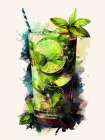 Drinks cocktail Art Print