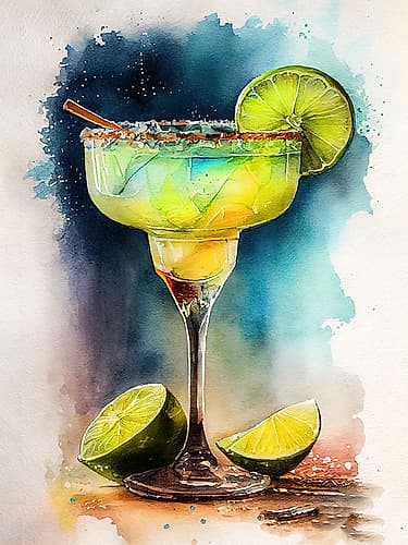 Drinks cocktail Art Print